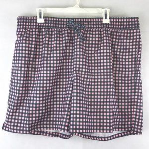 NWT GoodFellow Checkered Men’s Swim Trunk size XL